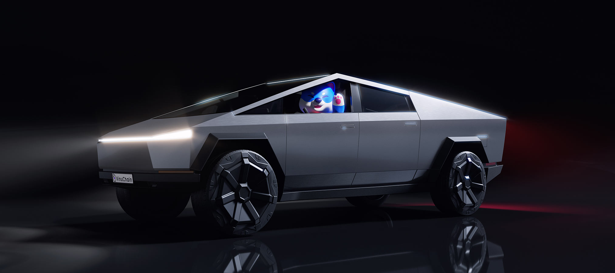 Vinu CyberTruck — Wide