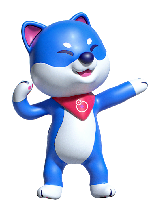 Mascot — Waving