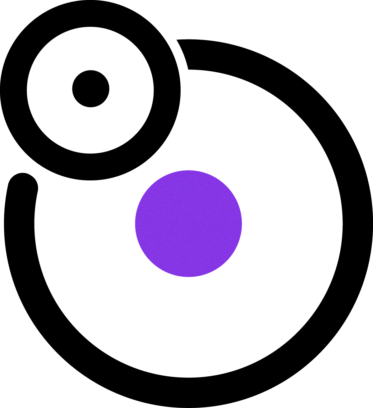 VinuChain Icon — Purple