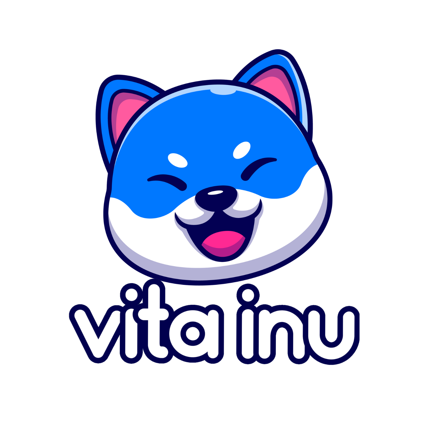 Vita Inu Badge — Colour