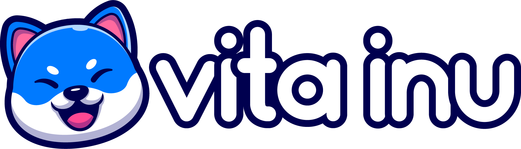 Vita Inu Wordmark — Colour